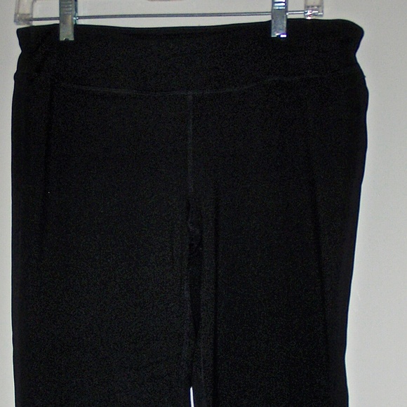 YOGIPACE WOMEN'S BLACK STRETCH YOGA PANTS SIZE L - Picture 1 of 7
